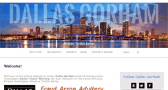 Desktop Screenshot of dallasgorham.com