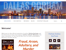 Tablet Screenshot of dallasgorham.com